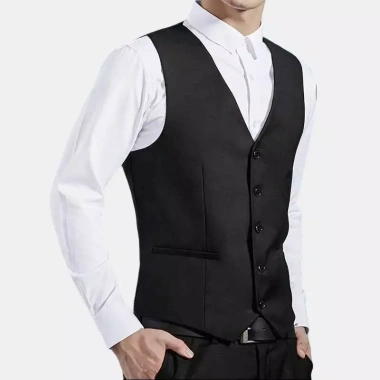 Áo ghile nam đen vải tuyết mềm mịn, không nhăn không xù, form trẻ trung, đủ size - 250.000đ