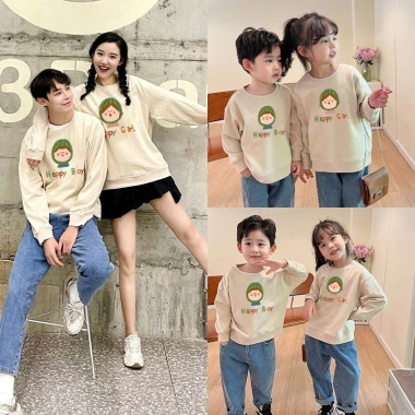 Áo gia đình Famistyle Nỉ 2 Da Cao Cấp In Dưa Hấu – Mềm Mịn, Thoáng Khí, Giá giảm 187.110₫ 4