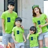 Áo gia đình in hình Family thun cotton, size 8‑100kg, giảm giá 55k chỉ 55.000đ 5