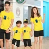 Áo gia đình in hình Family thun cotton, size 8‑100kg, giảm giá 55k chỉ 55.000đ 6