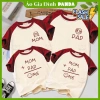 Áo gia đình Panda Dad Mom Me Thun cotton 100% co giãn 4C, in bền, mát, bảo hành in ấn
