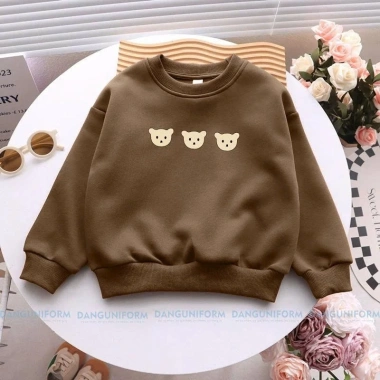Áo gia đình Panda Nỉ Sweater gấu nhỏ 2 da cao cấp mềm mịn, thoáng khí, in bền đẹp 5
