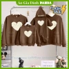 Áo gia đình Panda – Sweater nỉ 2 da cao cấp, mềm mịn, thoáng khí, in bền đẹp, 182.160₫