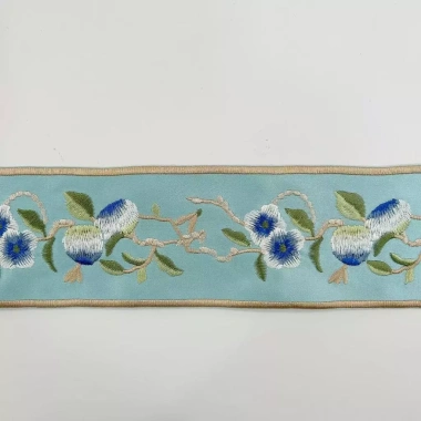 Áo giả lụa satín thêu Trung Hoa ren sườn xám - Hanfu thời trang FZK0 giảm giá 402.257đ 3