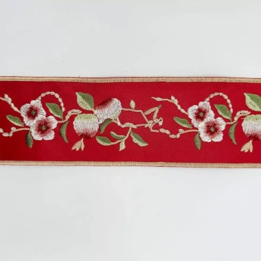Áo giả lụa satín thêu Trung Hoa ren sườn xám - Hanfu thời trang FZK0 giảm giá 402.257đ 4