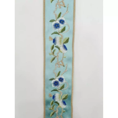Áo giả lụa satín thêu Trung Hoa ren sườn xám - Hanfu thời trang FZK0 giảm giá 402.257đ 7