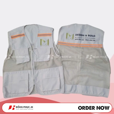 Áo gile 4 túi cho kỹ sư và công nhân công trình - Giá chỉ 105.000 VNĐ, giảm tới 20% 3 Áo gile 4 túi cho kỹ sư và công nhân công trình - Giá chỉ 105.000 VNĐ, giảm tới 20% 3