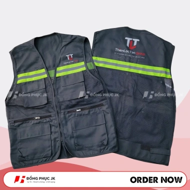 Áo gile bảo hộ cho kỹ sư, công nhân công trình – Tùy yêu cầu, tối thiểu 5c, giá 95.000₫ Áo gile bảo hộ cho kỹ sư, công nhân công trình – Tùy yêu cầu, tối thiểu 5c, giá 95.000₫