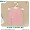 Áo Gile Cotton Cài Giữa Dokma cho Bé (3-11kg) DA2.439/DA2.471 - Giá chỉ 99.000 VND