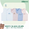 Áo Gile Cotton Cài Giữa Dokma cho Bé (3-11kg) DA2.439/DA2.471 - Giá chỉ 99.000 VND 3