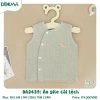 Áo Gile Cotton Cài Giữa Dokma cho Bé (3-11kg) DA2.439/DA2.471 - Giá chỉ 99.000 VND 5