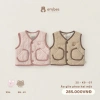 Áo Gile Hai Mặt Phao và Nỉ Lông Dày Dặn Cho Bé 8-18kg - Bộ Sưu Tập Mới Giá Ưu Đãi 228.000đ