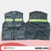 Áo gile kỹ sư công trình 6 túi, phản quang, thoáng mát, thời trang - 125k