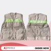 Áo gile kỹ sư công trình 6 túi, phản quang, thoáng mát, thời trang - 125k 2