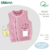 Áo Gile Len Dễ Thương Cho Bé 1-9M, 4-5-8-8kg - Giá 165.000₫ | Dokma DA1.630 DA1.633 DA2.262 3