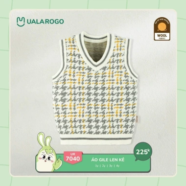 Áo Gile Len Nhiều Màu Uala 9-24kg Cho Bé – Thoáng Khí, Đa Dạng Mẫu UR7.031 UR7.033 UR7.034 UR7.038 UR7.039 Giá 225.000₫