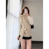 Áo gile len thừng cổ lọ dày dặn kèm đai QCCC - Giá 75.200₫, giảm 15% 7