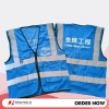 Áo gile lưới công trình in từ 10 áo - Giá chỉ 50.000đ, chất liệu thoáng mát, bền 5