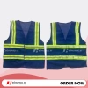 Áo gile lưới phản quang giá rẻ, khoác ngoài kỹ sư phát sáng, thoát mát, làm việc ban đêm 43.000 VND 2