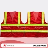 Áo gile lưới phản quang giá rẻ, khoác ngoài kỹ sư phát sáng, thoát mát, làm việc ban đêm 43.000 VND 5