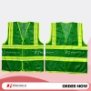 Áo gile lưới phản quang giá rẻ, khoác ngoài kỹ sư phát sáng, thoát mát, làm việc ban đêm 43.000 VND 6
