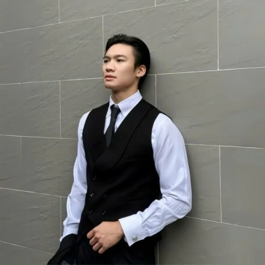 Áo Gile Nam 6 Cúc Vải Chéo Cao Cấp - Vest Đen Slimfit Sang Trọng, Trẻ Trung, Lịch Lãm DVMEN | 319.000₫ 4