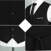 Áo Gile Nam Vest Công Sở Cao Cấp - Đen, Xanh Đen, Xám, Chất Liệu Dày Dặn, Dễ Phối Áo Sơ Mi, Giá 159.000₫ 4