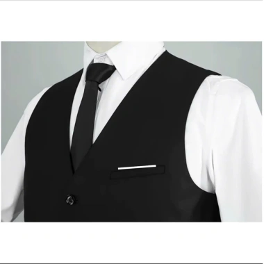 Áo Gile Nam Vest Công Sở Cao Cấp - Đen, Xanh Đen, Xám, Chất Liệu Dày Dặn, Dễ Phối Áo Sơ Mi, Giá 159.000₫