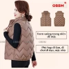 Áo gile nữ OBBM ms616, phao trần bông sóng, giá 220k, thích hợp mặc nhà đi chơi 7