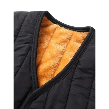 Áo Gile Phao Lót Lông Giữ Ấm Mùa Đông Người Trung Niên - Đơn Giản Khỏe Khoắn Giá 119.000 VND 7