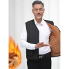 Áo Gile Phao Lót Lông Giữ Ấm Mùa Đông Người Trung Niên - Đơn Giản Khỏe Khoắn Giá 119.000 VND 8