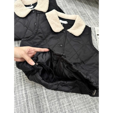 Áo gile phao trám cổ lông New BIGSIZE 60-90kg giảm giá còn 249.000đ 3 Áo gile phao trám cổ lông New BIGSIZE 60-90kg giảm giá còn 249.000đ 3
