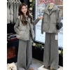 Áo gile phao unisex màu xám cổ đứng, túi dọc, hiện đại trẻ trung - 324.000đ 5