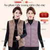 Áo gile trung niên cho mẹ - áo phao trần bông sóng mẫu mới, ấm áp, giá 228.999₫