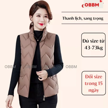 Áo gile trung niên cho mẹ - áo phao trần bông sóng mẫu mới, ấm áp, giá 228.999₫