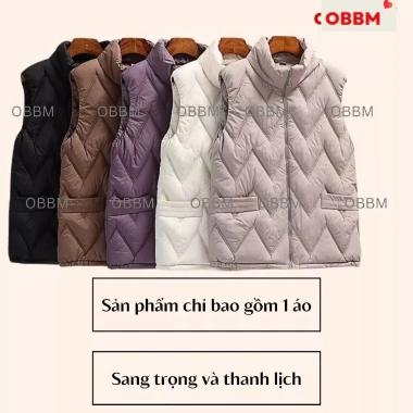 Áo gile trung niên cho mẹ - áo phao trần bông sóng mẫu mới, ấm áp, giá 228.999₫