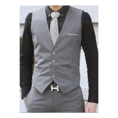 Áo gile vest nam 2 lớp form ôm, vải dày mịn, thiết kế sang trọng, giá 139.708 VND 5