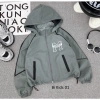Áo gió bé trai 2 lớp in chữ M chống nước dày dặn thể thao, giá đầu mùa 12-60kg 125k 7