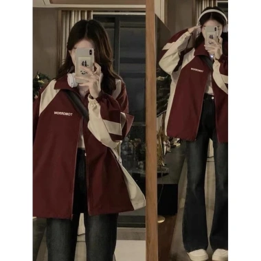 Áo gió hai lớp Unisex màu tương phản - Chống nắng mát mẻ, chất lượng cao, 173.250₫