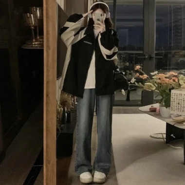 Áo gió hai lớp Unisex màu tương phản - Chống nắng mát mẻ, chất lượng cao, 173.250₫