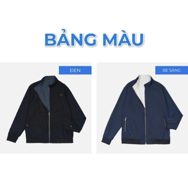 Áo gió nam 2 mặt cổ 5 họa tiết chữ H Tezo 25AG5H021 thời trang, không thấm nước, siêu nhẹ, phối đồ dễ dàng, giá chỉ 511.937₫ giảm mạnh