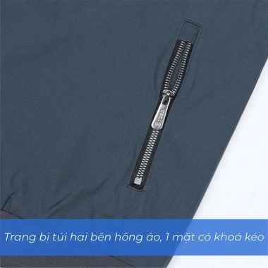 Áo gió nam 2 mặt cổ 5 họa tiết chữ H Tezo 25AG5H021 thời trang, không thấm nước, siêu nhẹ, phối đồ dễ dàng, giá chỉ 511.937₫ giảm mạnh