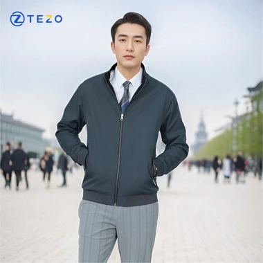 Áo gió nam 2 mặt cổ 5 họa tiết chữ H Tezo 25AG5H021 thời trang, không thấm nước, siêu nhẹ, phối đồ dễ dàng, giá chỉ 511.937₫ giảm mạnh