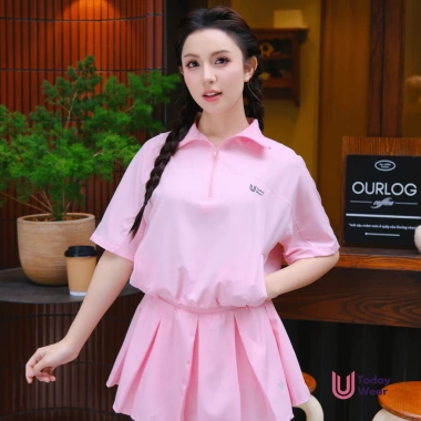 Áo gió ngắn tay thể thao nữ Ari Top Today U Wear – Thoải mái, năng động, chỉ 290k 8