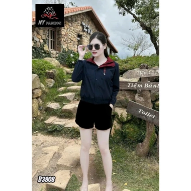 Áo gió nữ 2 lớp nhẹ đẹp, chống gió tốt - Mã 3.808, giá chỉ 315.000 VND 2 Áo gió nữ 2 lớp nhẹ đẹp, chống gió tốt - Mã 3.808, giá chỉ 315.000 VND 2