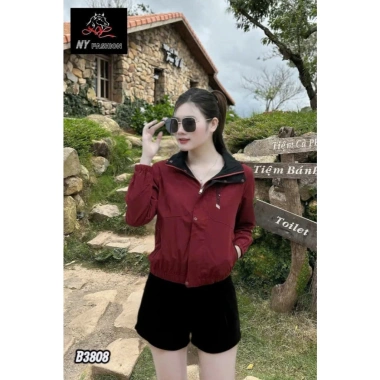 Áo gió nữ 2 lớp nhẹ đẹp, chống gió tốt - Mã 3.808, giá chỉ 315.000 VND