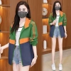 Áo Gió Nữ Mùa Hè Sọc Tương Phản Chống Nắng Bảo Vệ Siêu Nhẹ Giá 255.313 VND 6