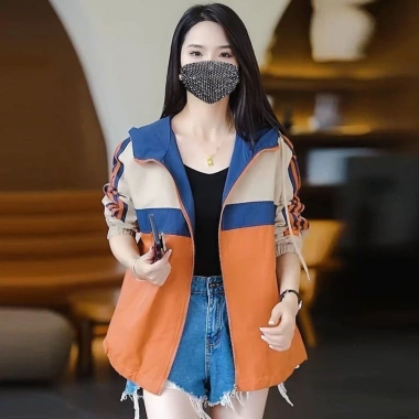 Áo Gió Nữ Mùa Hè Sọc Tương Phản Chống Nắng Bảo Vệ Siêu Nhẹ Giá 255.313 VND 7 Áo Gió Nữ Mùa Hè Sọc Tương Phản Chống Nắng Bảo Vệ Siêu Nhẹ Giá 255.313 VND 7