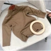 Áo giữ nhiệt 2 mặt chất ríp lông cho bé trai & bé gái, cổ 3 phân co dãn 4 chiều, size 8-35kg, giá ưu đãi 3