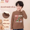 Áo Giữ Nhiệt Bé Trai Marvel Giáng Sinh CIUCIU KID Vải Zip Lông Co Dãn Siêu Anh Hùng 119k 4
